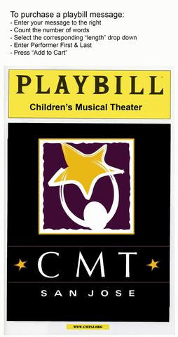 Playbill Message - 58th Season
