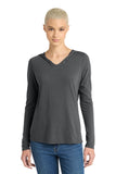 Fiddler - Women's Long Sleeve Hoodie - Charcoal - DM139L