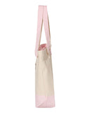 LEGALLY BLONDE - 19L Zippered Tote - Natural/Light Pink - Q1300