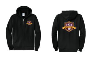CMT Academy - Full Zip-Up Sweatshirt - Jet Black - PC78ZH