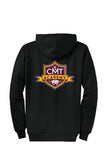 CMT Academy - Full Zip-Up Sweatshirt - Jet Black - PC78ZH