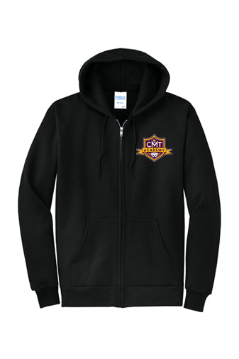 CMT Academy - Full Zip-Up Sweatshirt - Jet Black - PC78ZH