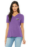 Charlie & The Chocolate Factory - Women's V-Neck - Purple - BC6415