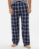 Matilda - Men's Flannel Pant - Navy Silver - BM6624