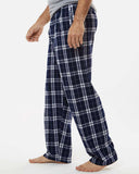Matilda - Men's Flannel Pant - Navy Silver - BM6624