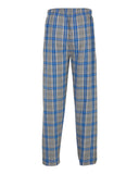 Evan Hansen - Men's Flannel Pant - Oxford Heather/Royal Kingston - BM6624