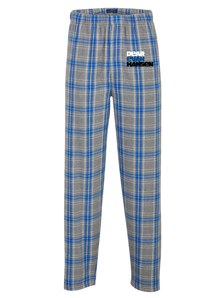 Evan Hansen - Men's Flannel Pant - Oxford Heather/Royal Kingston - BM6624
