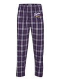 Charlie & The Chocolate Factory - Men's Flannel Pant - Purple/White Plaid - BM6624