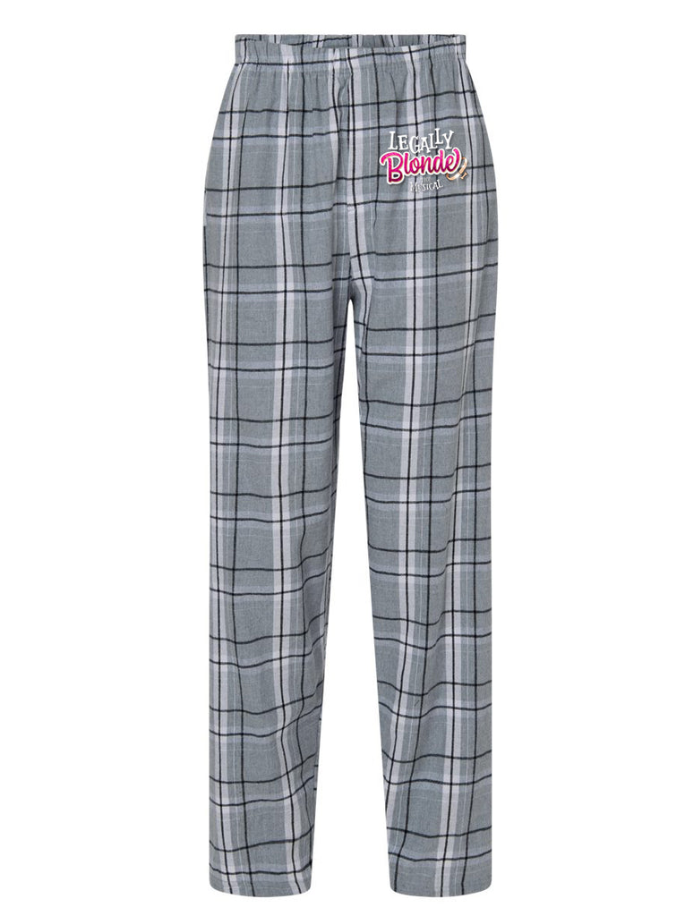 LEGALLY BLONDE - Men's Flannel Pant - Oxford Carnegie Plaid - BM6624