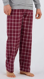 How to Train Your Dragon - Men's Flannel Pant - Maroon/Oxford - BM6624