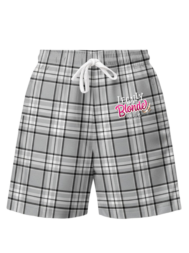LEGALLY BLONDE - Oversized Flannel Short - Oxford Carnegie Plaid - BU6703