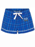 CRAZY FOR YOU - Women's Flannel Short - Royal Field Day - BW6501