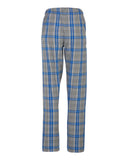 Evan Hansen - Ladies Flannel Pant - Oxford Heather/Royal Kingston - BW6620