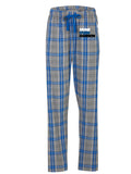 Evan Hansen - Ladies Flannel Pant - Oxford Heather/Royal Kingston - BW6620