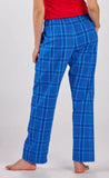 CRAZY FOR YOU - Ladies Flannel Pant - Royal Field Day - BW6620