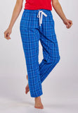 CRAZY FOR YOU - Ladies Flannel Pant - Royal Field Day - BW6620