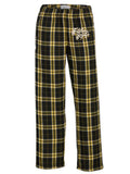 Fiddler - Youth Flannel Pant - Black Gold Plaid - BY6624