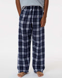 Matilda - Youth Poly Flannel Pant - Navy Silver - BY6624