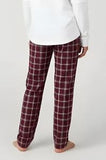 How to Train Your Dragon - Youth Flannel Pant - Maroon/Oxford - BY6624