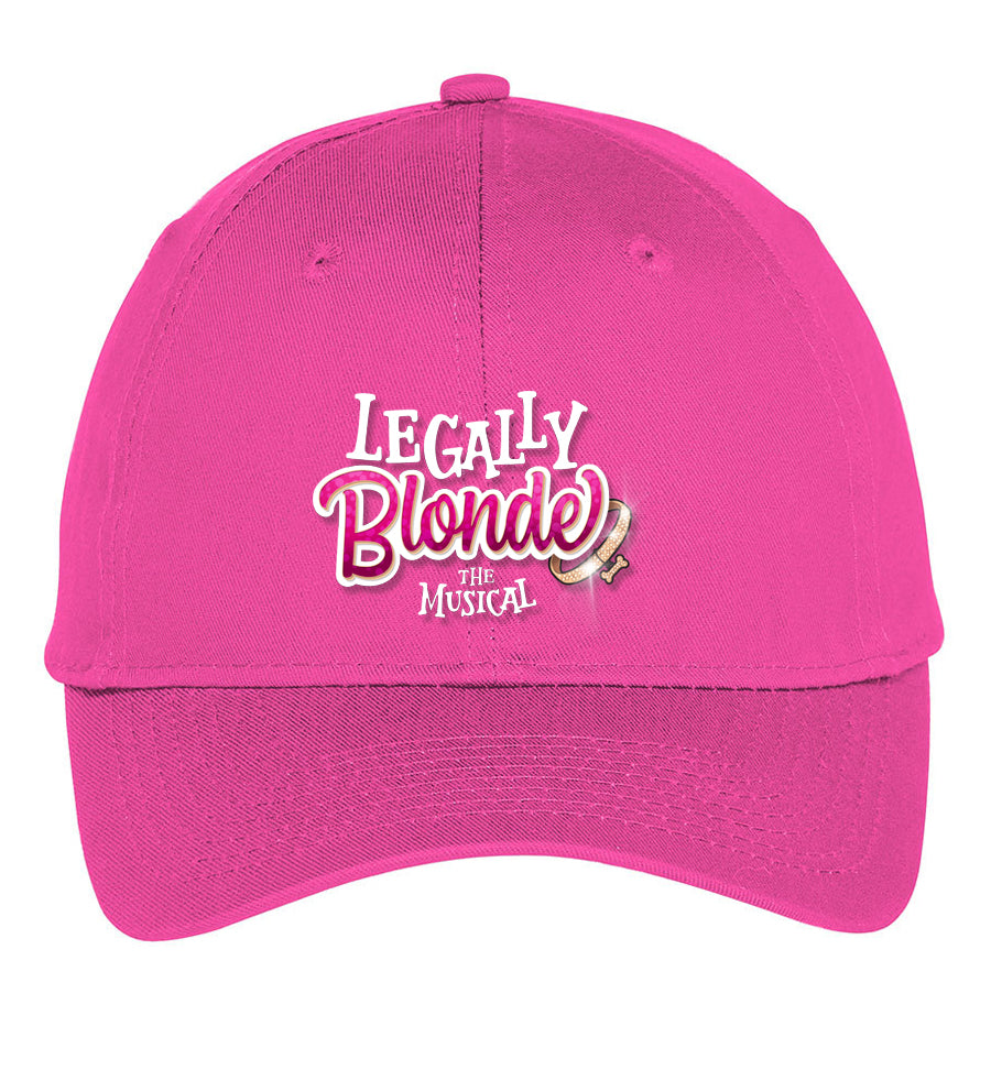 LEGALLY BLONDE - Six-Panel Twill Cap - Sangria - C914