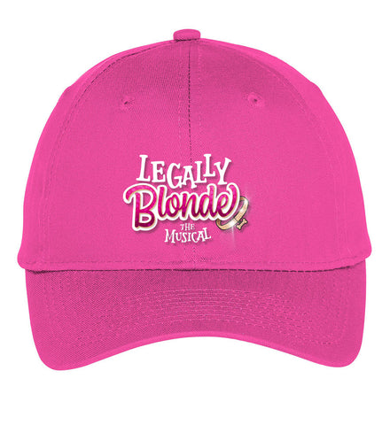 LEGALLY BLONDE - Six-Panel Twill Cap - Sangria - C914