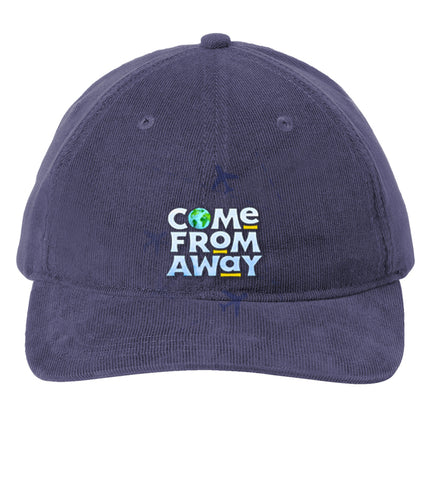 Come From Away - Corduroy Cap  - Dress Blue Navy - C973