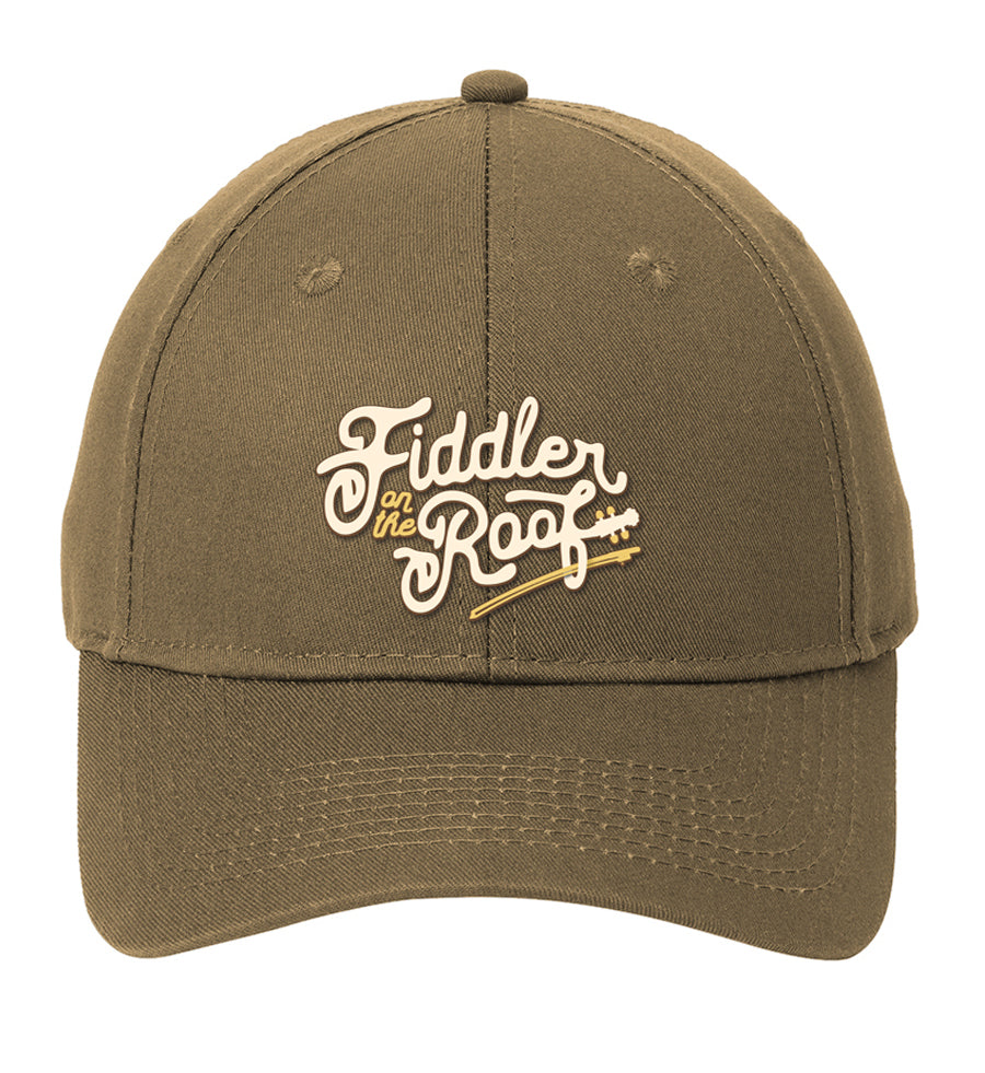 Fiddler - Six-Panel Twill Cap - Coyote Brown - CP80