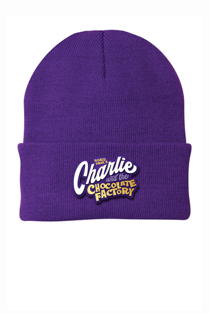Charlie & The Chocolate Factory - Knit Cap - Purple - CP90