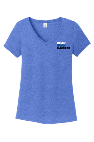Evan Hansen - Ladies V-Neck - Royal Frost - DM1350L