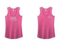 LEGALLY BLONDE - Ladies Racerback Tank - Fuchsia Frost - DM138L