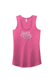 LEGALLY BLONDE - Ladies Racerback Tank - Fuchsia Frost - DM138L