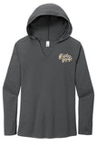 Fiddler - Women's Long Sleeve Hoodie - Charcoal - DM139L