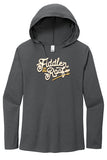 Fiddler - Women's Long Sleeve Hoodie - Charcoal - DM139L