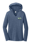 Matilda - Women's Long Sleeve Hoodie - Navy Frost - DM139L