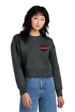 Hadestown - Fleece Cropped Crew - Heathered Charcoal - DT1105