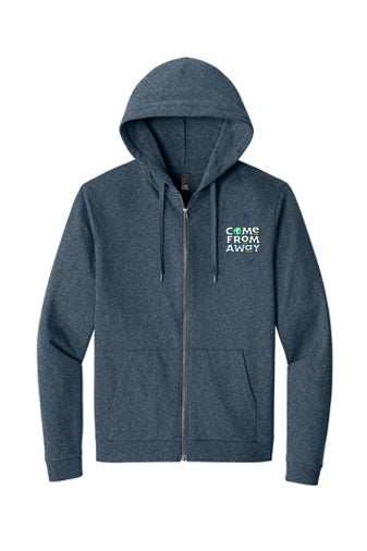 Come From Away - Full-Zip Hoodie - Navy Frost - DT1302