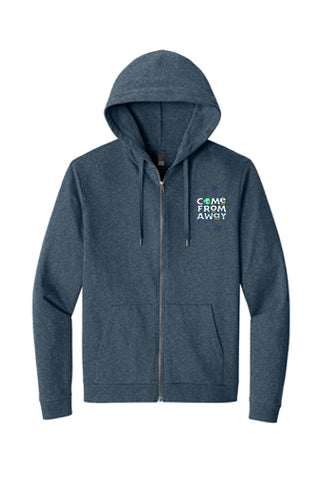 Come From Away - Full-Zip Hoodie - Navy Frost - DT1302