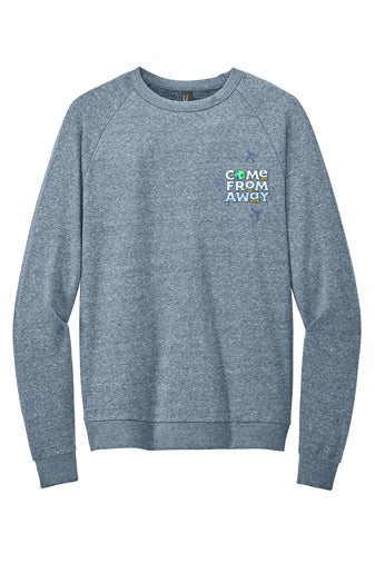 Come From Away - Crewneck Sweatshirt - Navy Frost - DT1304