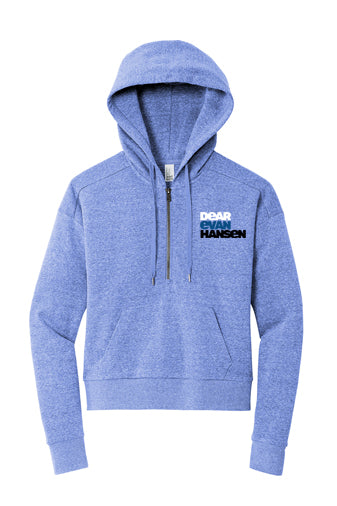 Evan Hansen - Women’s 1/2-Zip Pullover - Royal Frost - DT1311