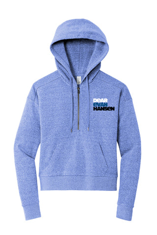 Evan Hansen - Women’s 1/2-Zip Pullover - Royal Frost - DT1311