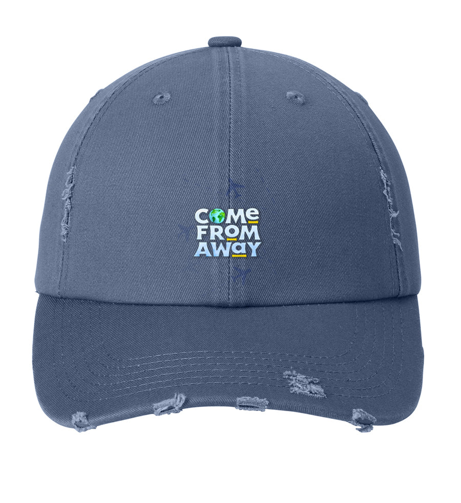 Come From Away - Distressed Cap - Scotland Blue - DT600
