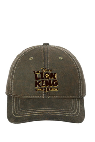 LION KING JR - Distressed Cap - Brown - C924