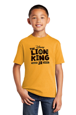 LION KING JR - Youth Cotton Tee - Gold - PC54Y