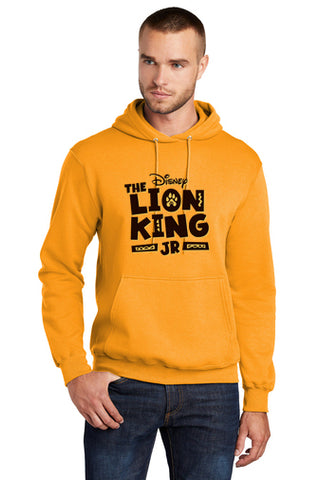 LION KING JR - Adult Pullover Sweatshirt - Gold - PC78H