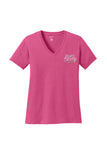 LEGALLY BLONDE - Ladies V-Neck Tee - Sangria - LPC54V