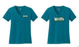 Matilda - Ladies V-Neck Tee - Teal - LPC54V