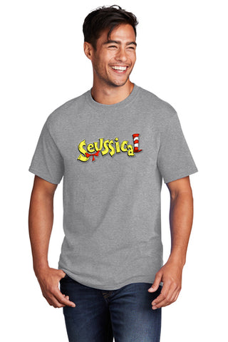 SEUSSICAL 2024 - Adult Cotton Tee - Athletic Heather - PC54