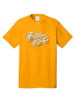 Fiddler - Adult Cotton Tee - Gold  - PC54