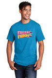 Freaky Friday - Adult Cotton Tee - Sapphire - PC54