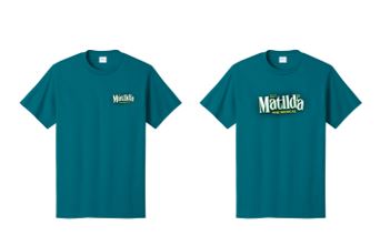 Matilda - Cotton Tee - Teal - PC54